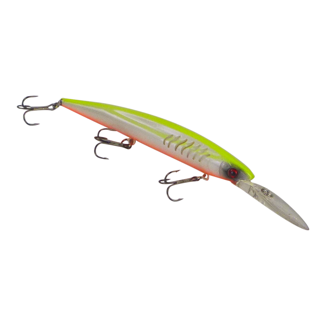 Finesse Flash Minnow, Lime Orange, 150mm Deep Diving Lure