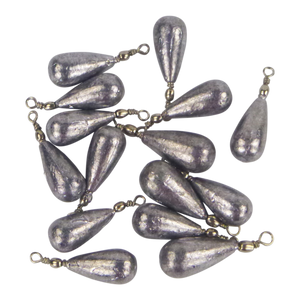 Swimerz 7gm Teardrop Sinker, Lead, 15 pack