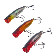 Load image into Gallery viewer, Toppu Mizzu P72 Popper, Bleeding Mullet, 72mm