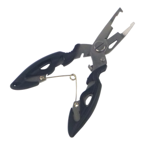 Rig Ezy Split Ring Pliers, Offset, Black