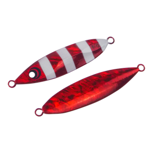 Finesse Slow Pitch Flutter Jig, 60gm, Ruby Flash, 2 pack