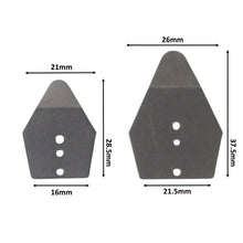 Load image into Gallery viewer, Artizan Shakee Blade, Small 28.5L x 21mmW, Base 16mm, 10 pack