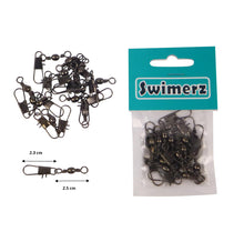 Load image into Gallery viewer, Swimerz Barrel Swivel w Interlock Snap, Size 4, 15 pack