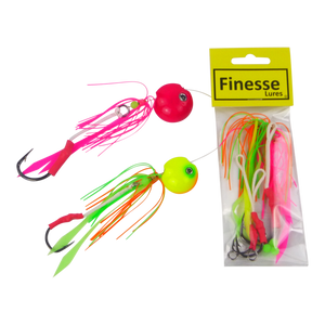 Finesse Kabura Jig Assist Skirts, 3 Pack