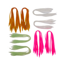 Load image into Gallery viewer, Artizan Silicon Lure Tails, Gold Shine, Pack of 20