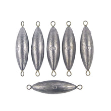 Load image into Gallery viewer, Swimerz 6oz Torpedo Trolling Sinker, Lead 6 Pack