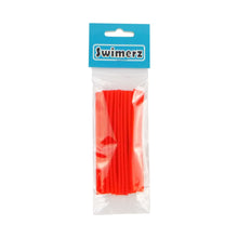 Load image into Gallery viewer, Swimerz Assist Hook Sleeves, Red, 100mmL X 8mmD, Qty 10
