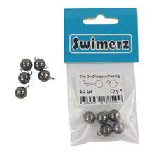 Load image into Gallery viewer, Swimerz 10 Gram Cheburashka Clip-On Jig Head 5 Pack