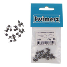 Load image into Gallery viewer, Swimerz 1 Gram Cheburashka Clip-On Jig Head 20 Pack