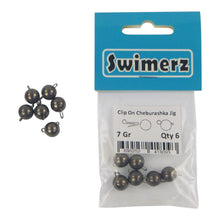 Load image into Gallery viewer, Swimerz 7 Gram Cheburashka Clip-On Jig Head 6 Pack