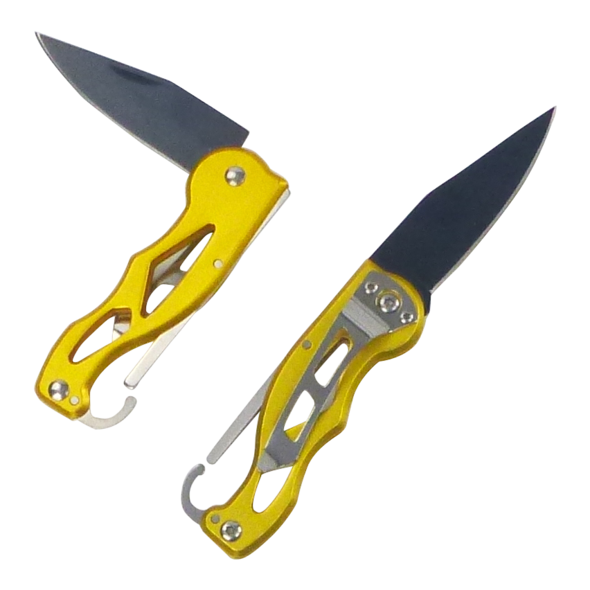 Rig Ezy Light Rigging Knife, Folding, Gold