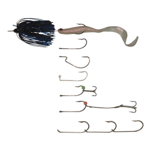 Vike 3/4 oz Skirted Microjig in Green Pumpkin