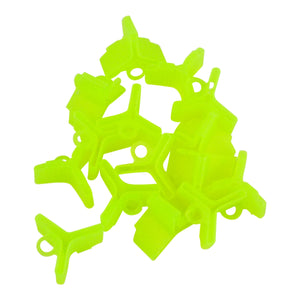 Rig Ezy Green Treble Cover, size #1, 15 pack