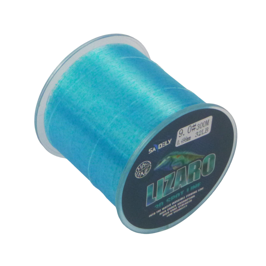 Samdely Lizaro Mono, Camo Blue, #3.0, 12lb, 300Mtr
