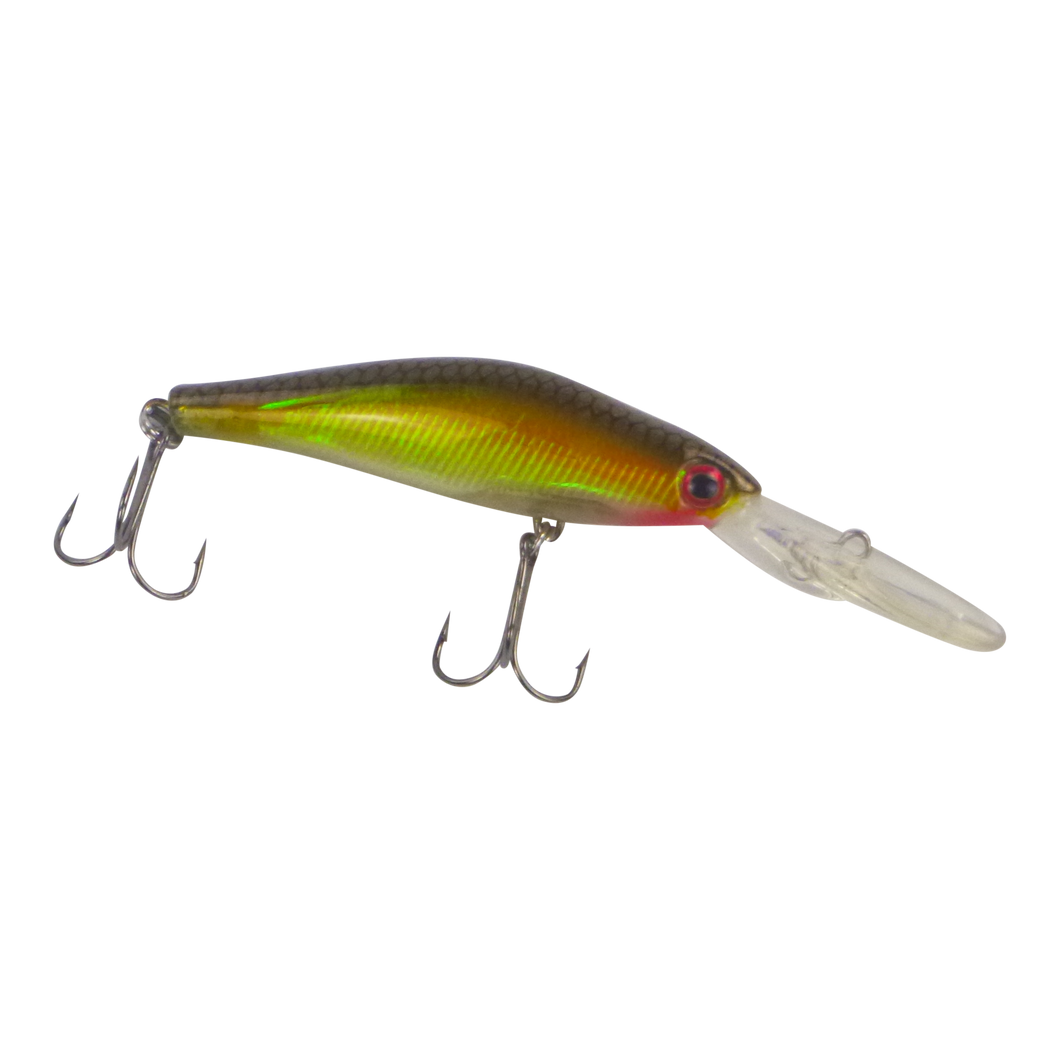 Finesse Longlip Minnow, Tiger Gold, 90mm