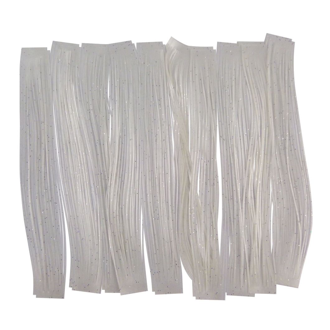 Artizan 22 strand silicon skirt, Metallic Pearl, Pack of 20