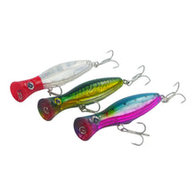 Load image into Gallery viewer, Toppu Mizzu Ocean Popper, 130mm, 3 pack