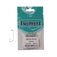 Load image into Gallery viewer, Swimerz 0/2 Offset Shank Jig Hook 25 Pack