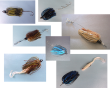 Load image into Gallery viewer, Vike 1/2 oz Skirted Microjig in Candy Craw