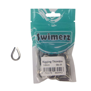 Swimerz Rigging Thimbles, 3.0mm, Qty 25