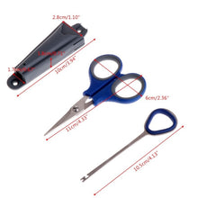 Load image into Gallery viewer, Rig Ezy Braid Scissors and Hook Removal Tool Kit