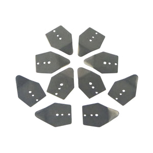 Artizan Shakee Blade, Small 28.5L x 21mmW, Base 16mm, 10 pack