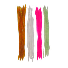 Load image into Gallery viewer, Artizan Silicon Lure Tails, Gold Shine, Pack of 20