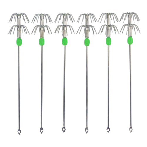 Swimerz Double Crown Squid Spikes, 15cmL, 27mm Crown, 6 pack