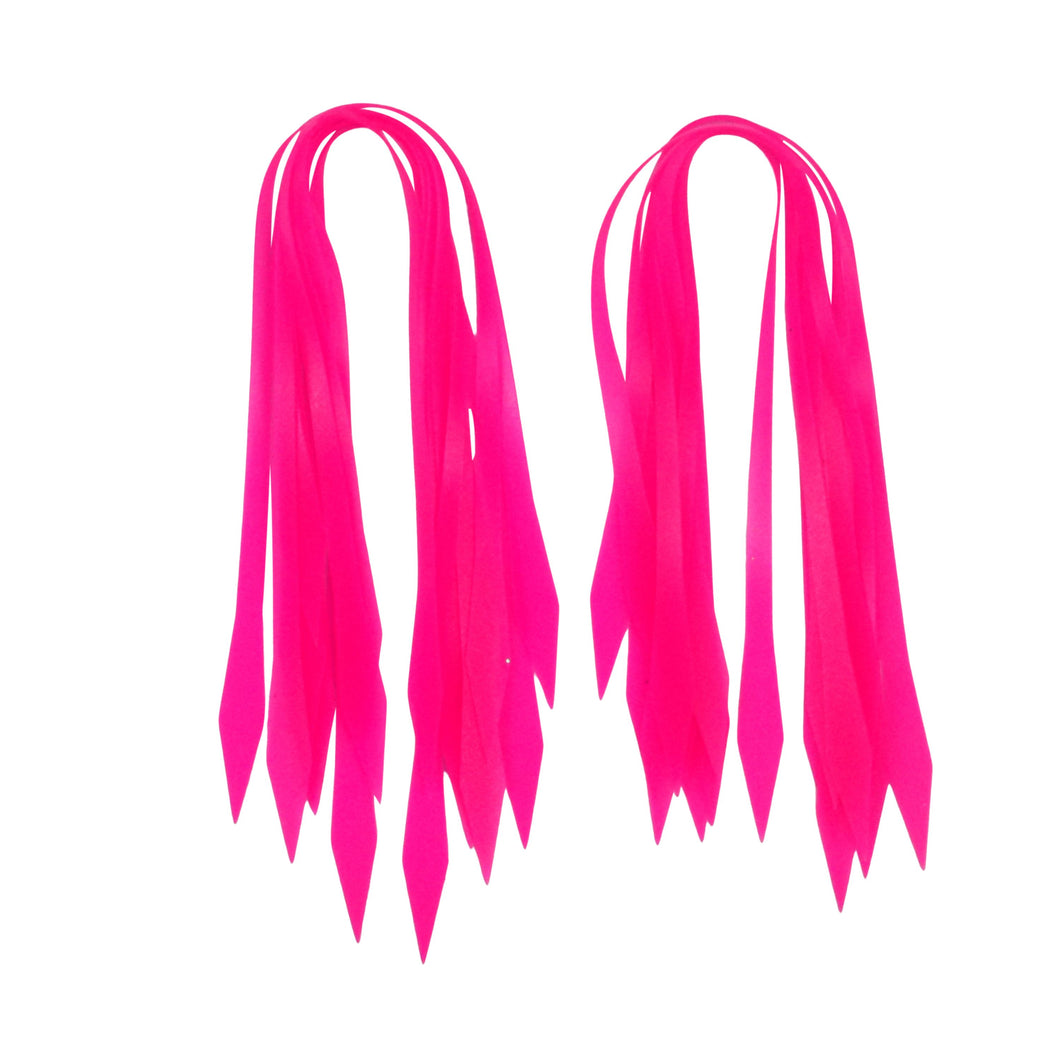 Artizan Silicon Lure Tails, Hot Pink, Pack of 20