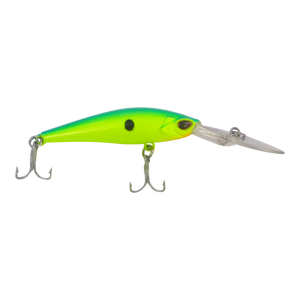 Finesse Wobbler Diving Lure, Ballistic Green, 90mm